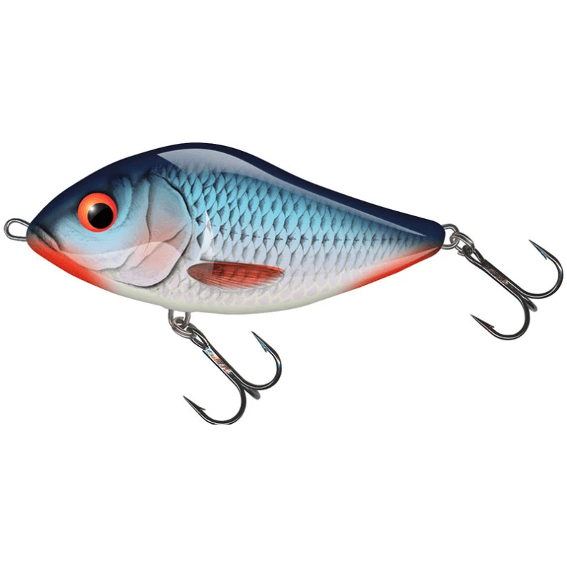 SLIDER 7 cm bleeding blue shad