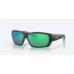 Lunettes Tuna Alley - Matte Black / Green Mirror 580G - COSTA DEL MAR