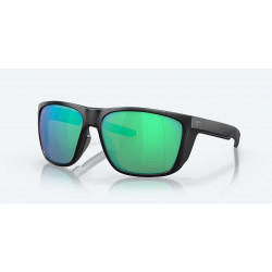 Lunettes Ferg XL - Matte Black / Green Mirror 580G - COSTA DEL MAR