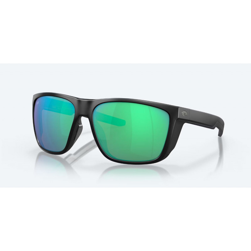 lunettes ferg xl matte black green mirror 580g