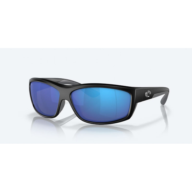 lunettes saltbreak matte black blue mirror 580g