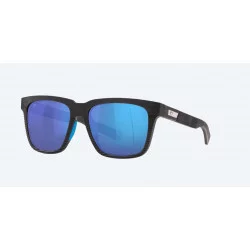 Lunettes Pescador - Net Gray W / Blue Rubber / Blue Mirror 580G - COSTA DEL MAR