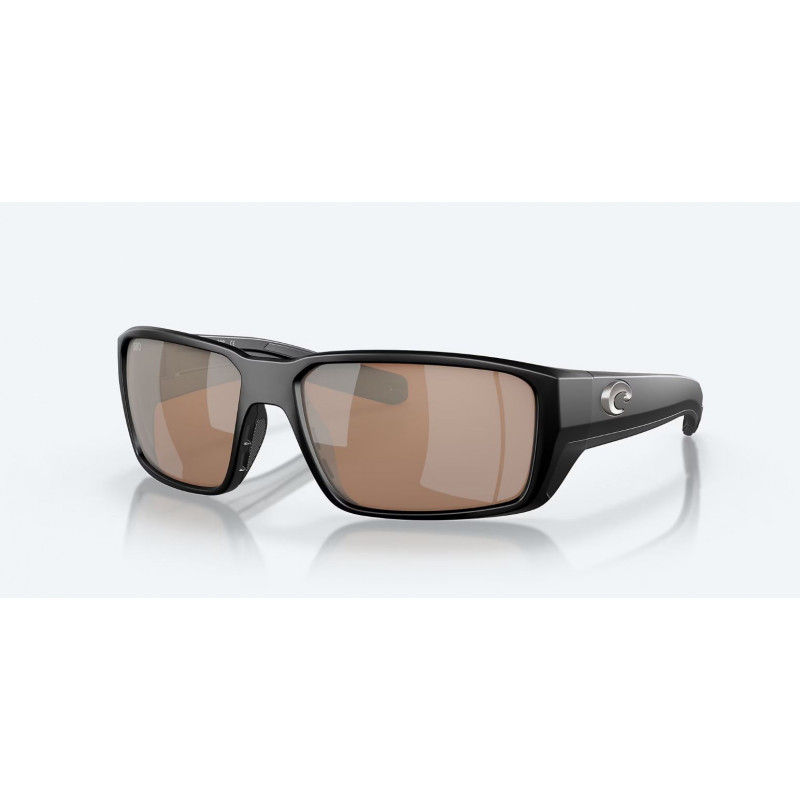 lunettes fantail pro matte black cooper silver mirror 580g