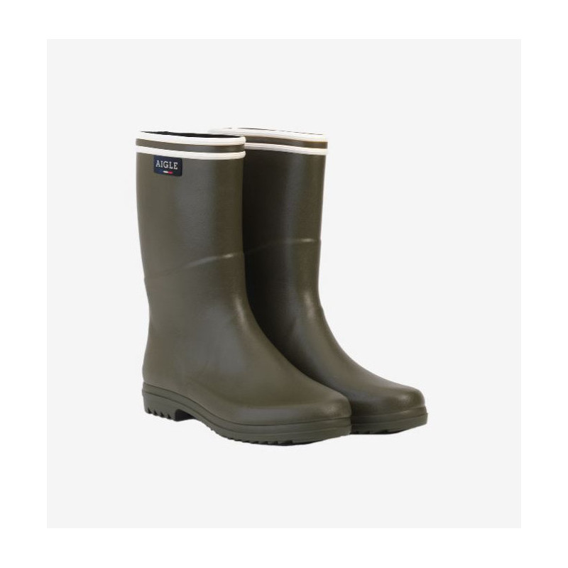 bottes de pluie femme chanteboot kaki