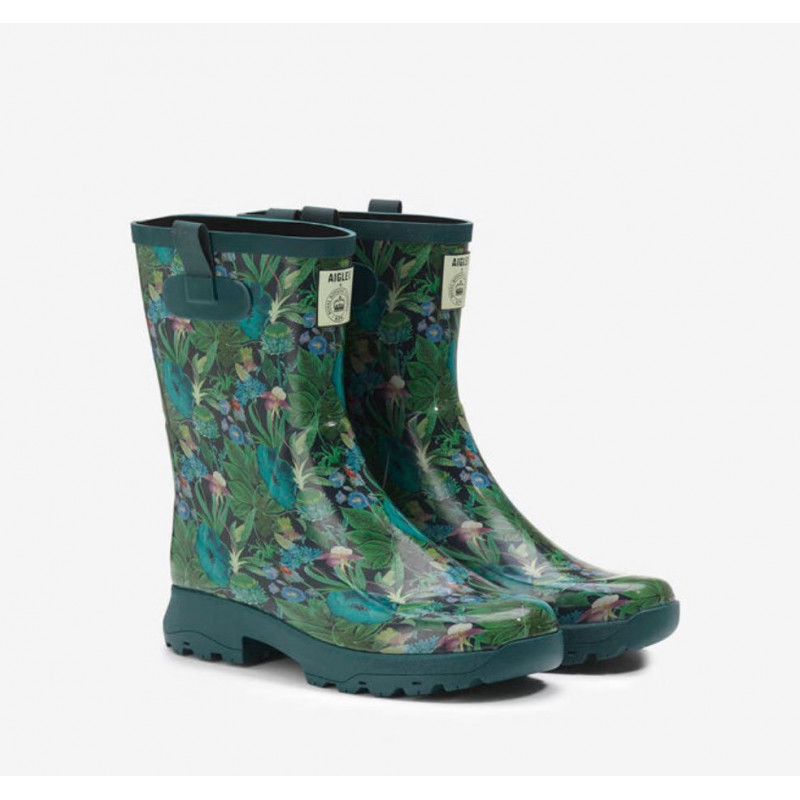 bottes femme alya print kew green planet