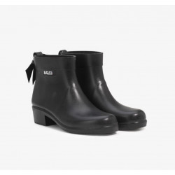 Bottines de pluie femme Myrica Bottil - Noir - AIGLE