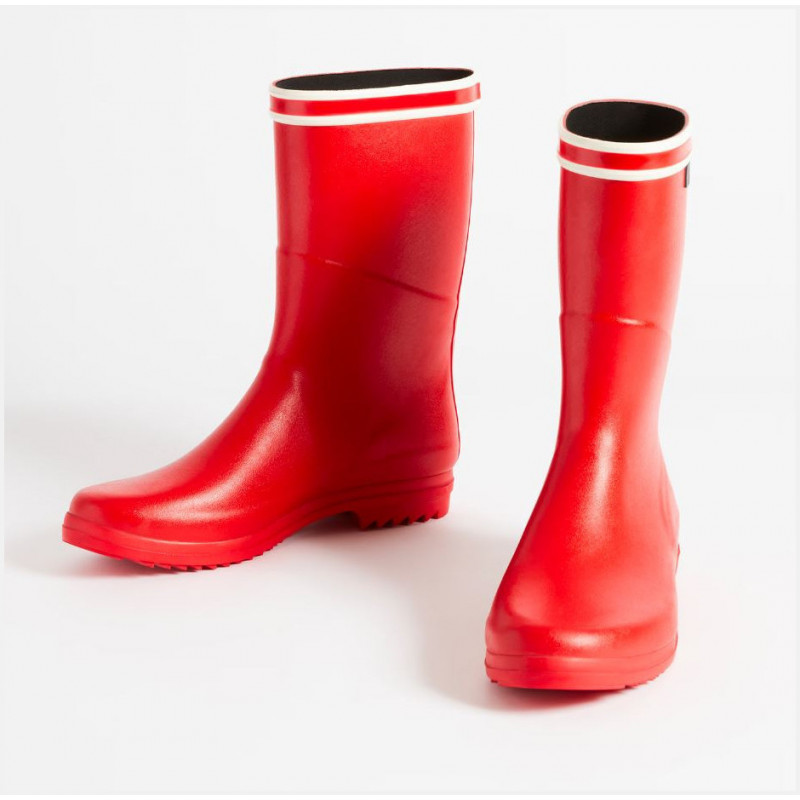 bottes chanteboot rouge